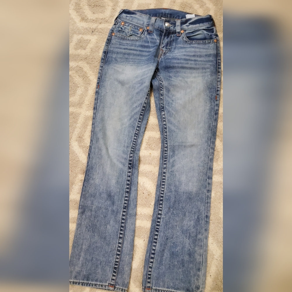 Men's Straight True Religion Denim Jeans, Size 30
